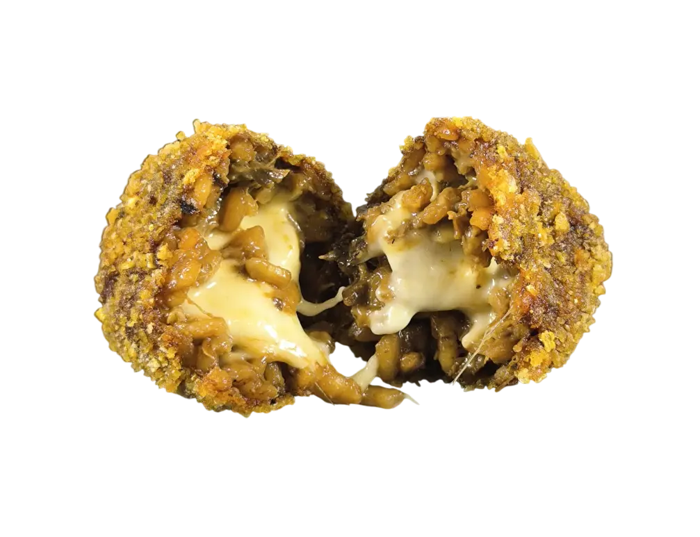 Supplí boletus y mozzarella